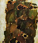 Sunflowers by Egon Schiele